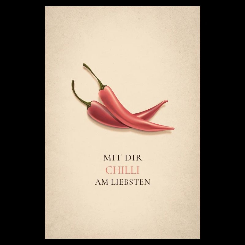Mit dir Chilli am liebsten