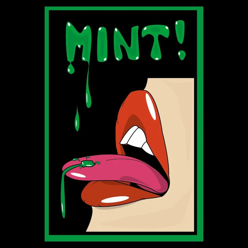 Minze lecken
