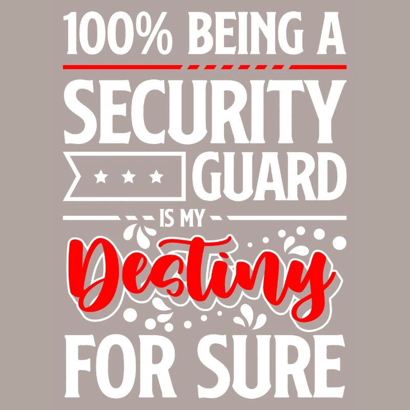 Security guard profession security service work