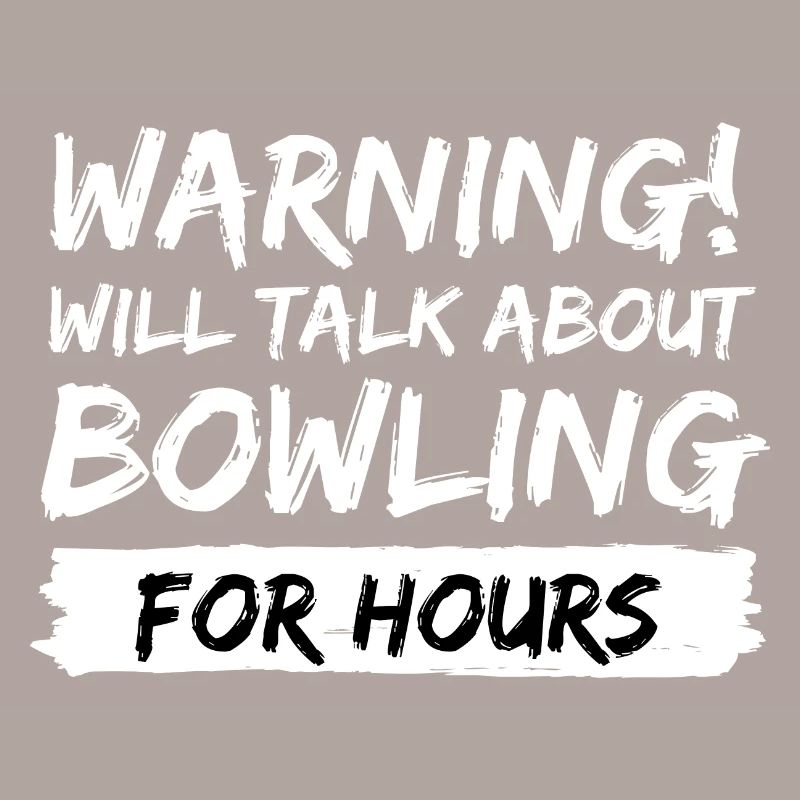 bowling strike geschenk idee spruch