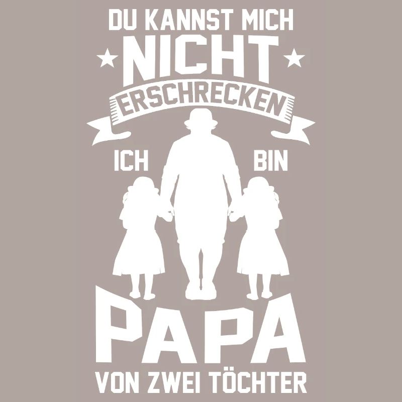 Papa Von Zwei Töchter Geschenk