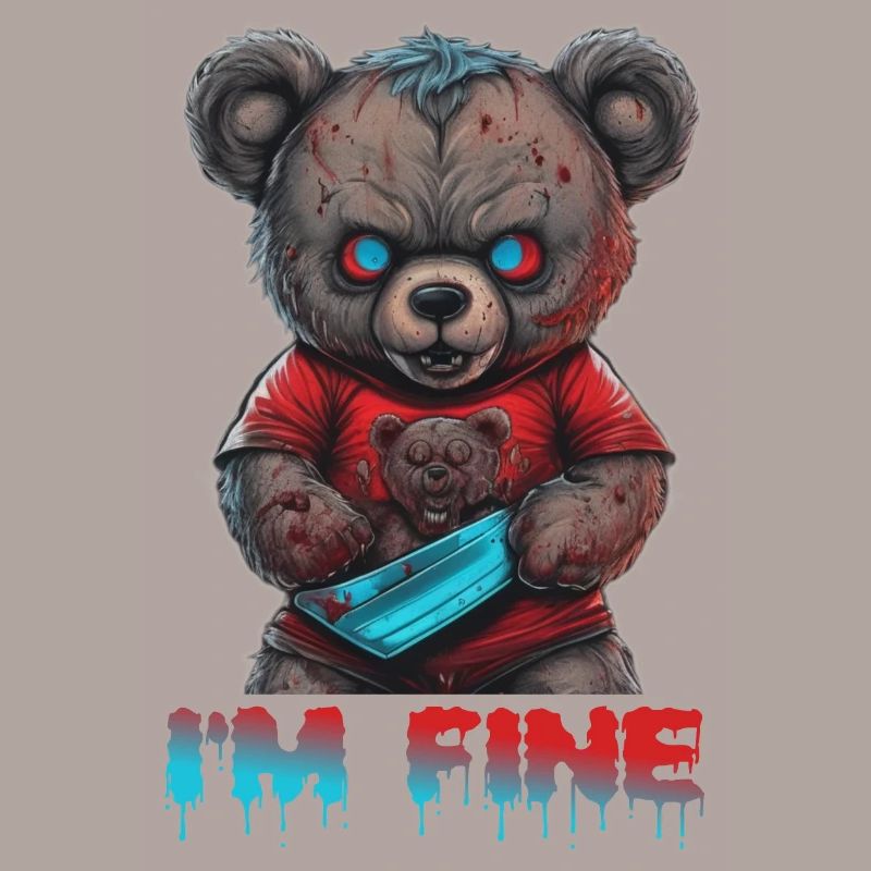 Peluche effrayante