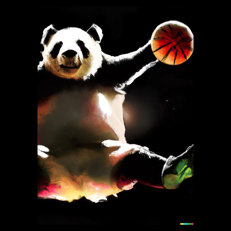 Basketball Dunk Panda