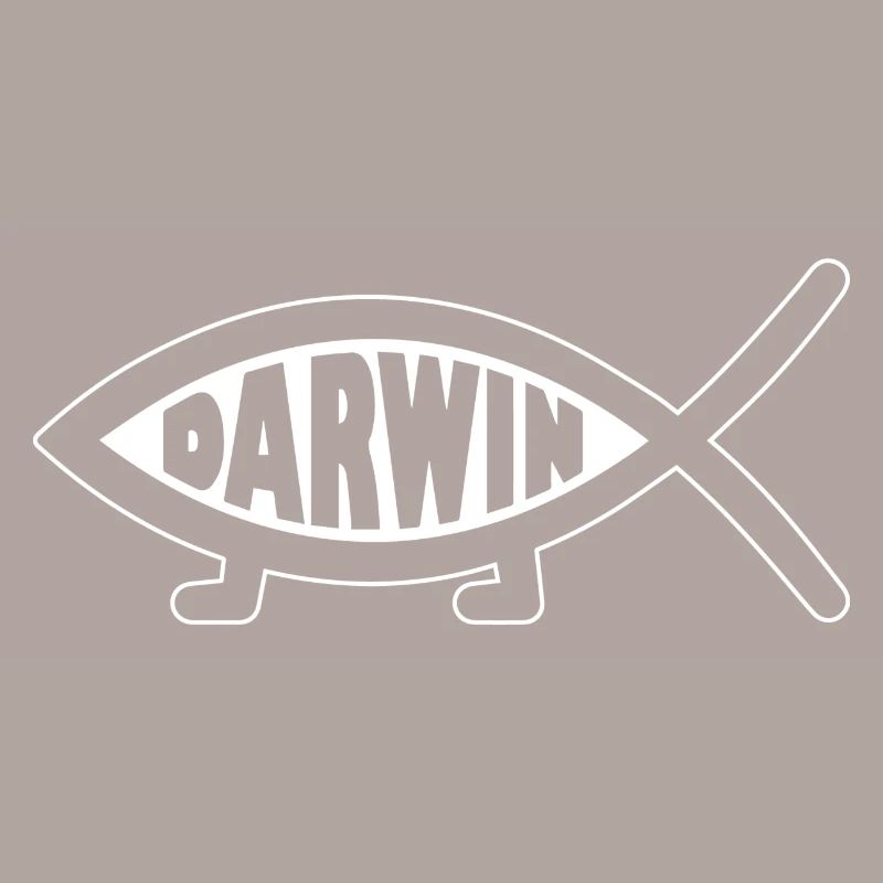 Darwin Fish - Evolution drôle