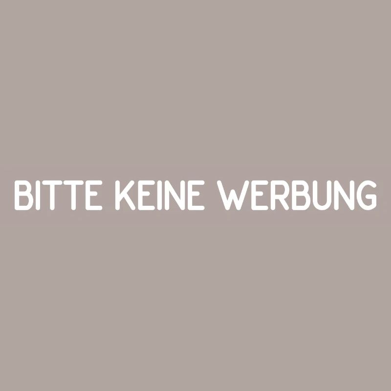 Bitte keine Werbung