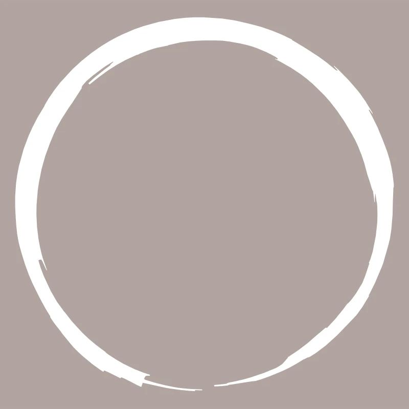 Circle round pattern abstract symbol vector motif
