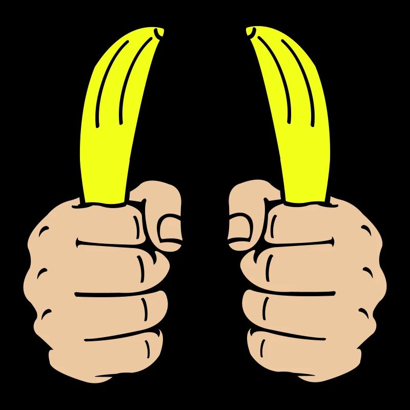 hände banane