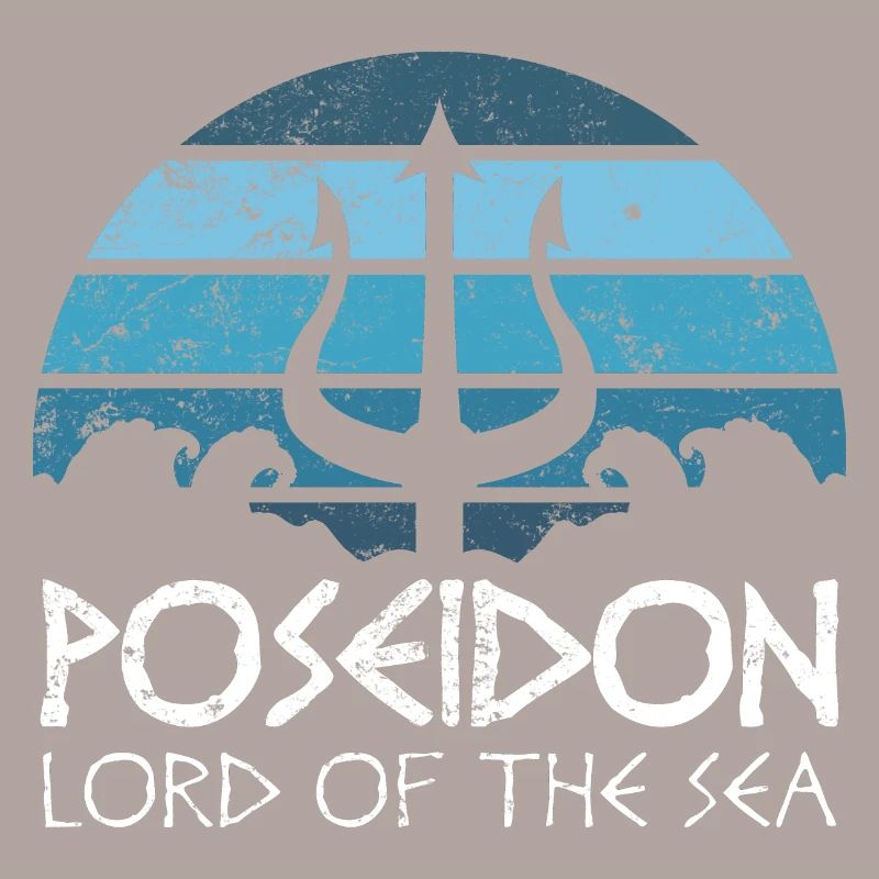 Altgriechischer Gott Poseidon Geschenk für einen