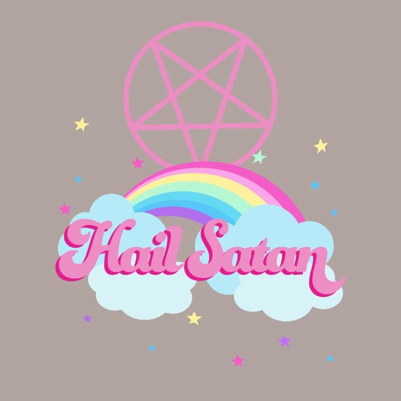 Hail Satan Regenbogen