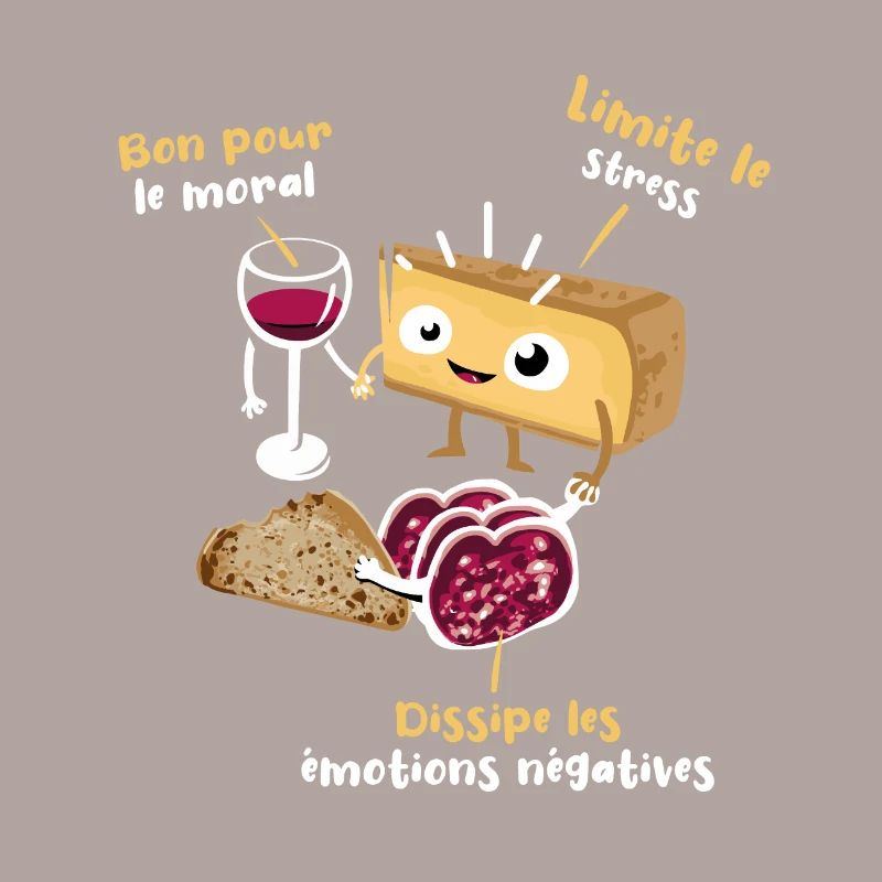 vin comté saucisson