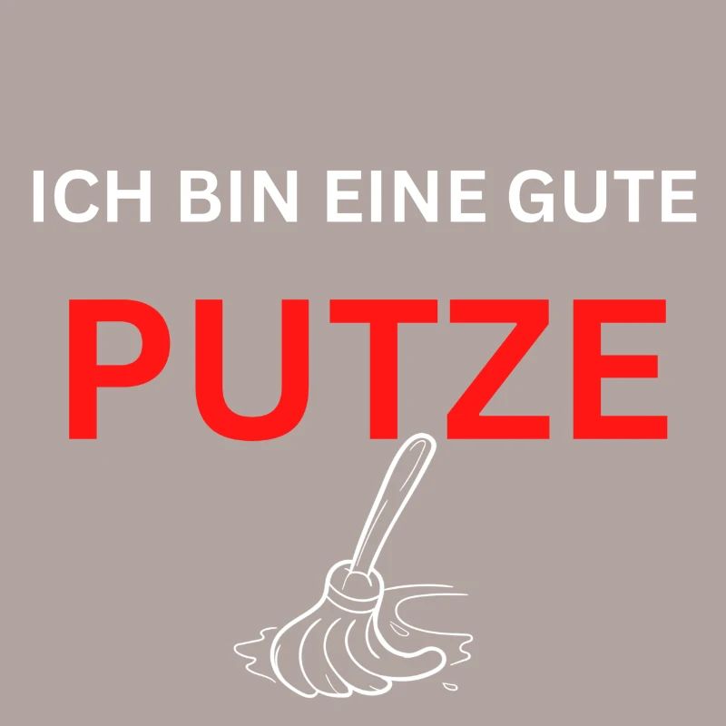 Ich bin eine gute Putze