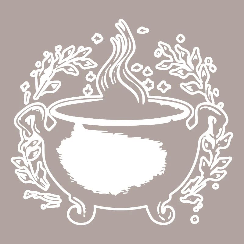 Cauldron Magical Witch Halloween