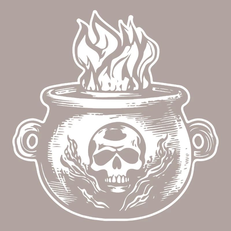 Cauldron Magical Witch Halloween