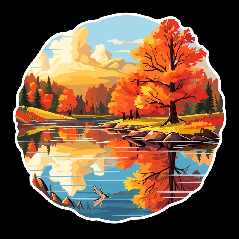Zauberhaftes Herbst -Motiv