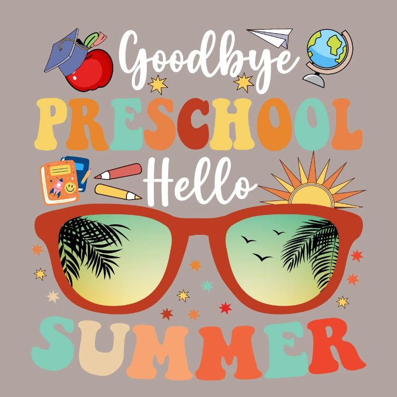 Tschüss Vorschule Hallo Sommer