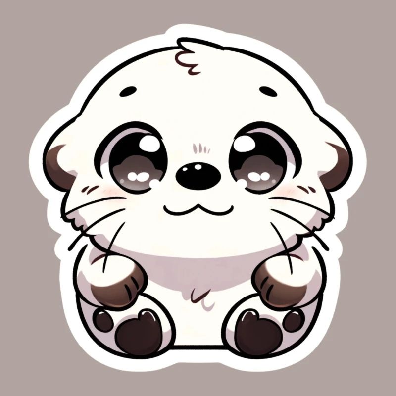 Adorable Otter - Cuddly and Cute
