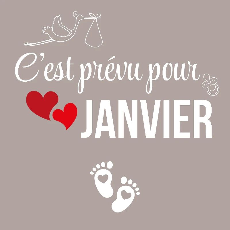C’est prévu pour janvier - annonce de grossesse