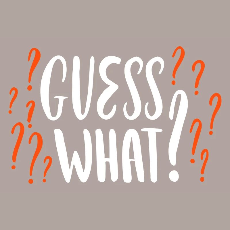 Guess What Errate Junge oder Mädchen Schwanger