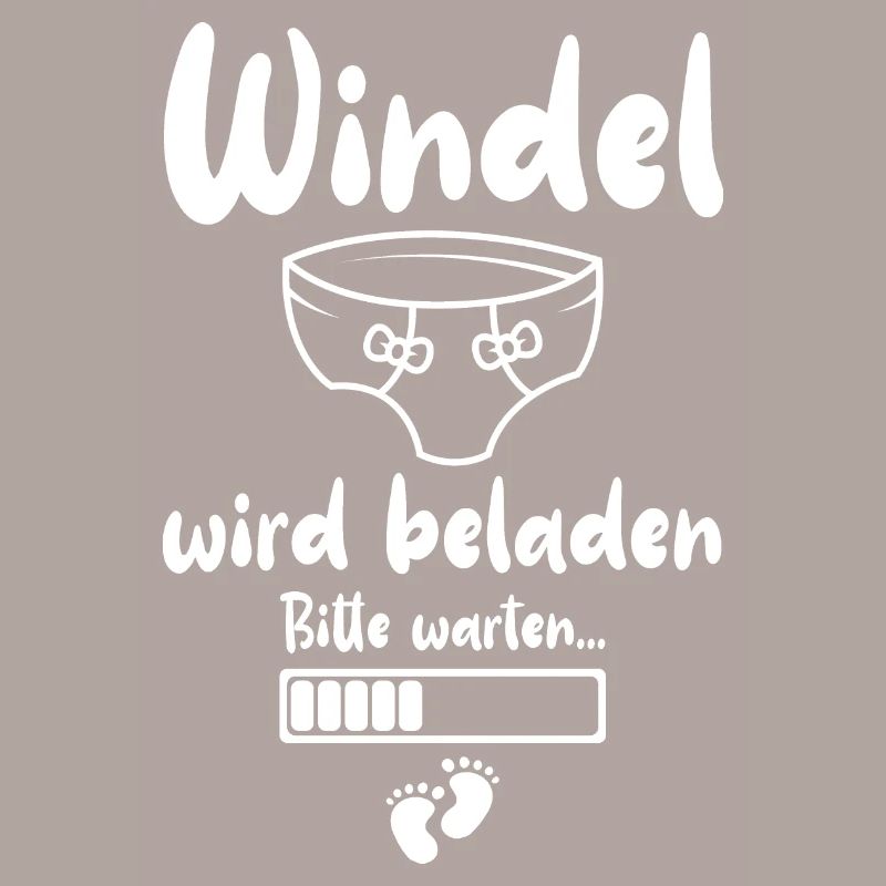 Windel Wird Beladen Bitte Warten...