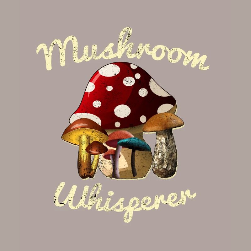 Mushroom Whisperer Bloom Grow Toadstool Mold Gift