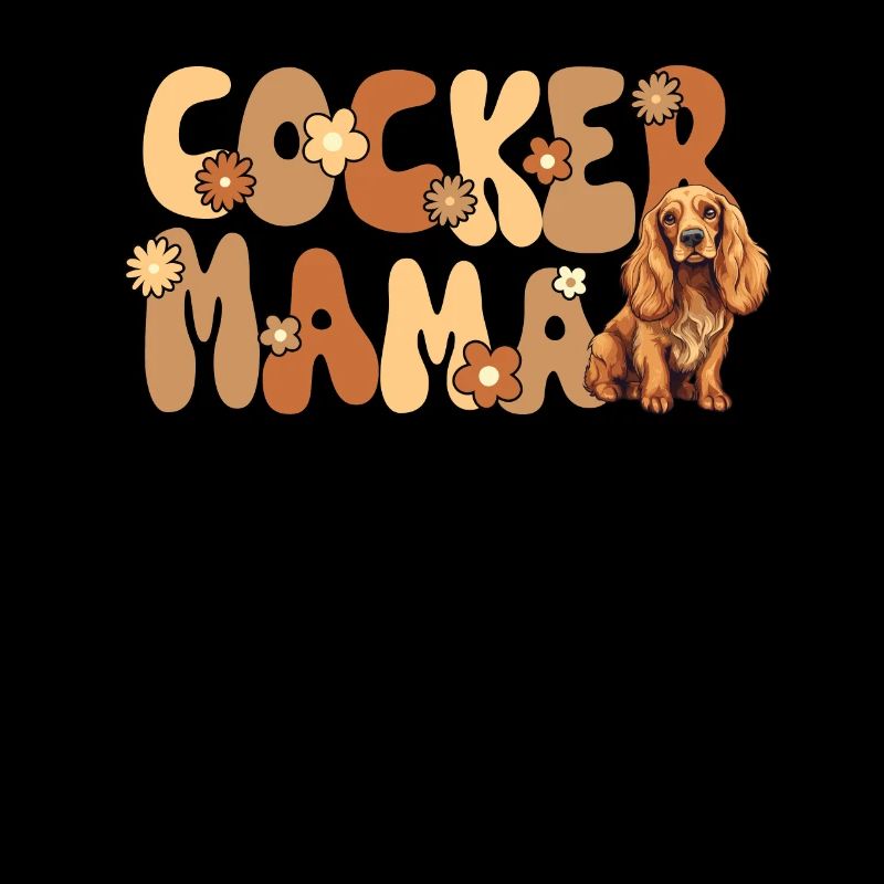 Cocker Spaniel Groovy Cocker Mom