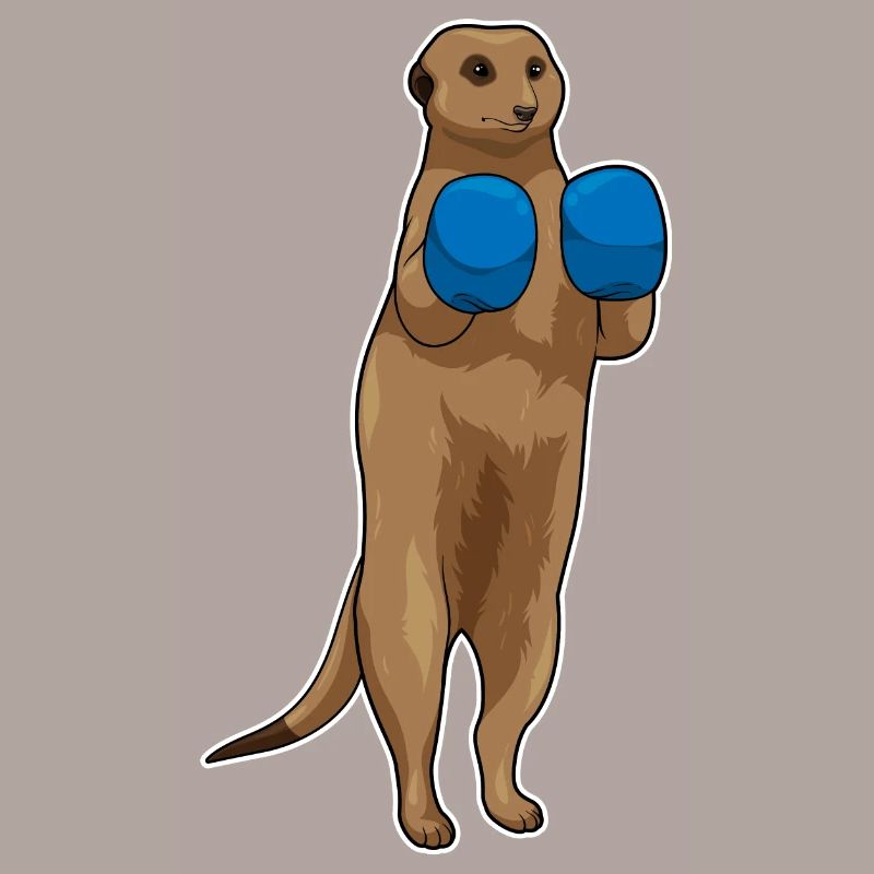 Gants de boxe suricate boxer