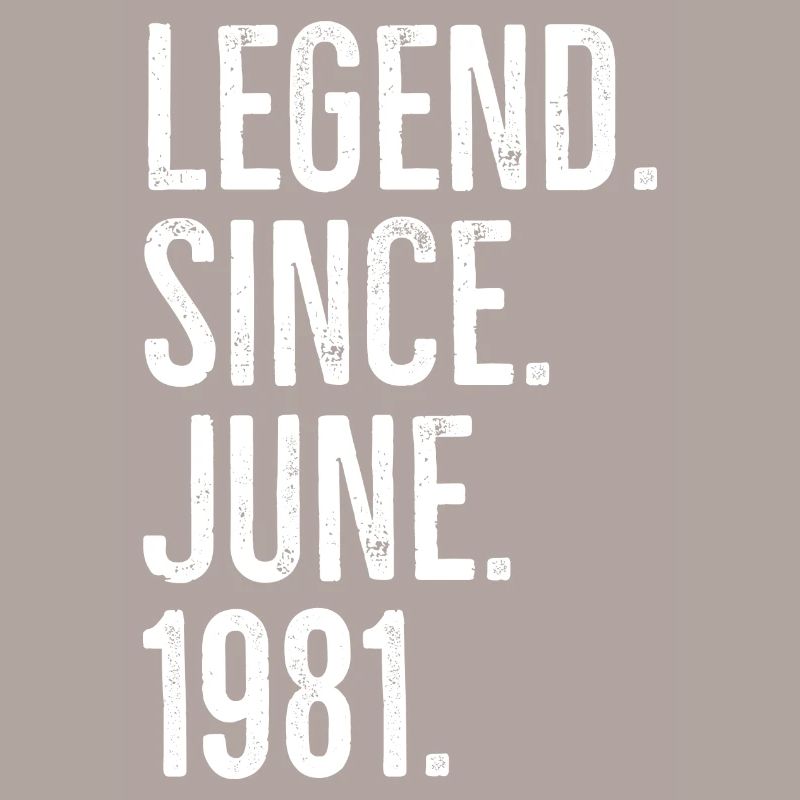Legende seit Juni 1981