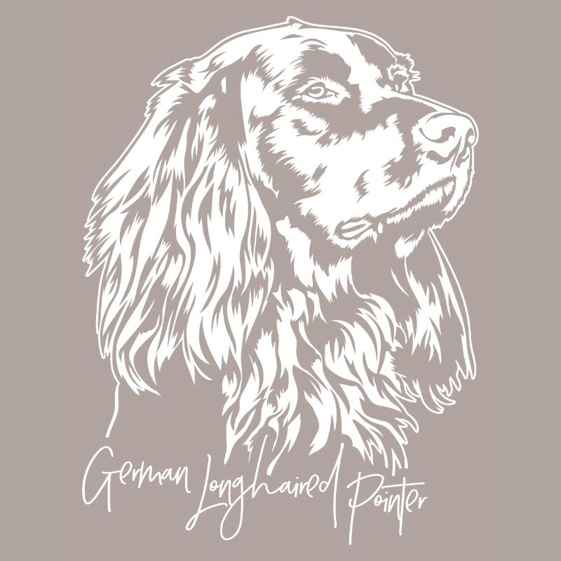 German Longhaired Pointer Jagdhunde Hunde Wilsigns