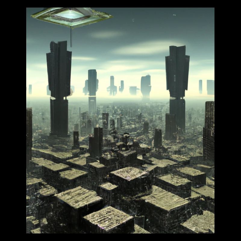 Science Fiction City Future