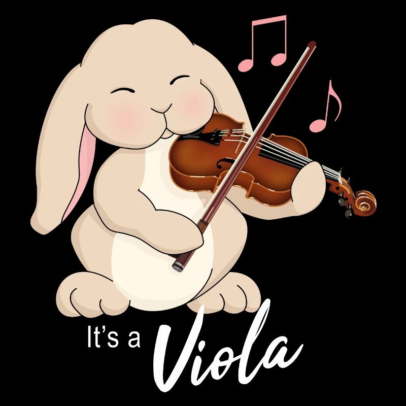 Lapin altiste mignon, c’est un alto