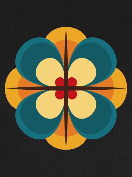 Retro Blume