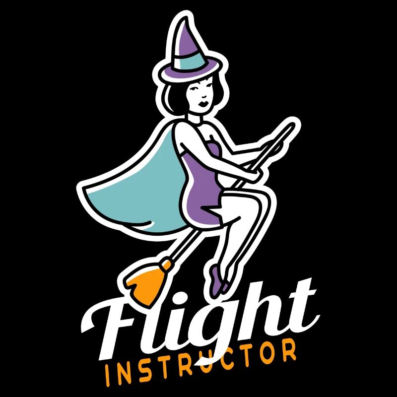 Instructeur de vol Halloween Witch