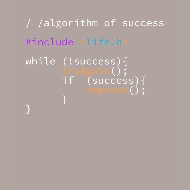 Programmcode Algorithmus des Erfolgs IT Entwickler