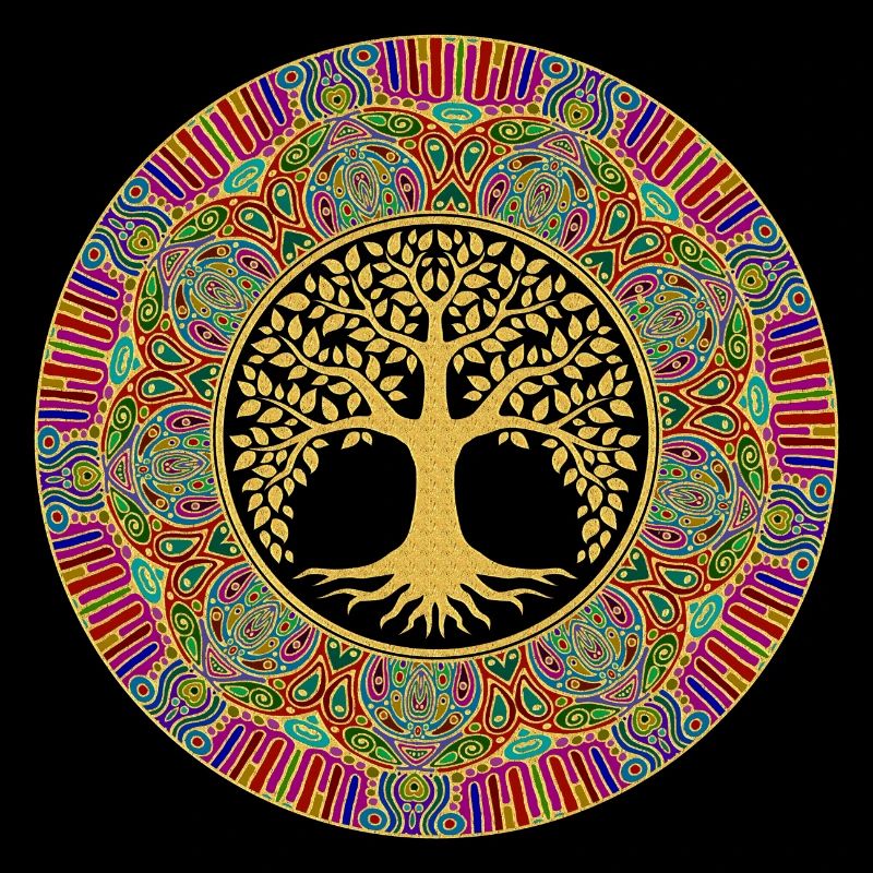Baum Des Lebens - Mandala 1