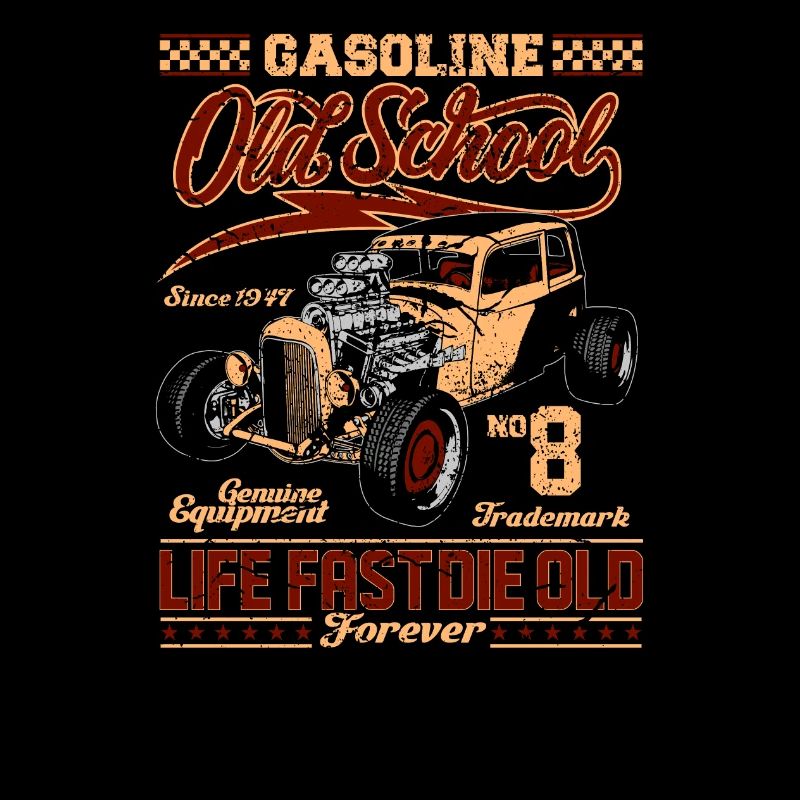 Old School Rockabilly Hot Rod