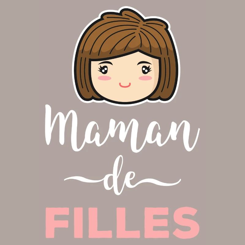 Mama von Mädchen Mutter Töchter Muttertag