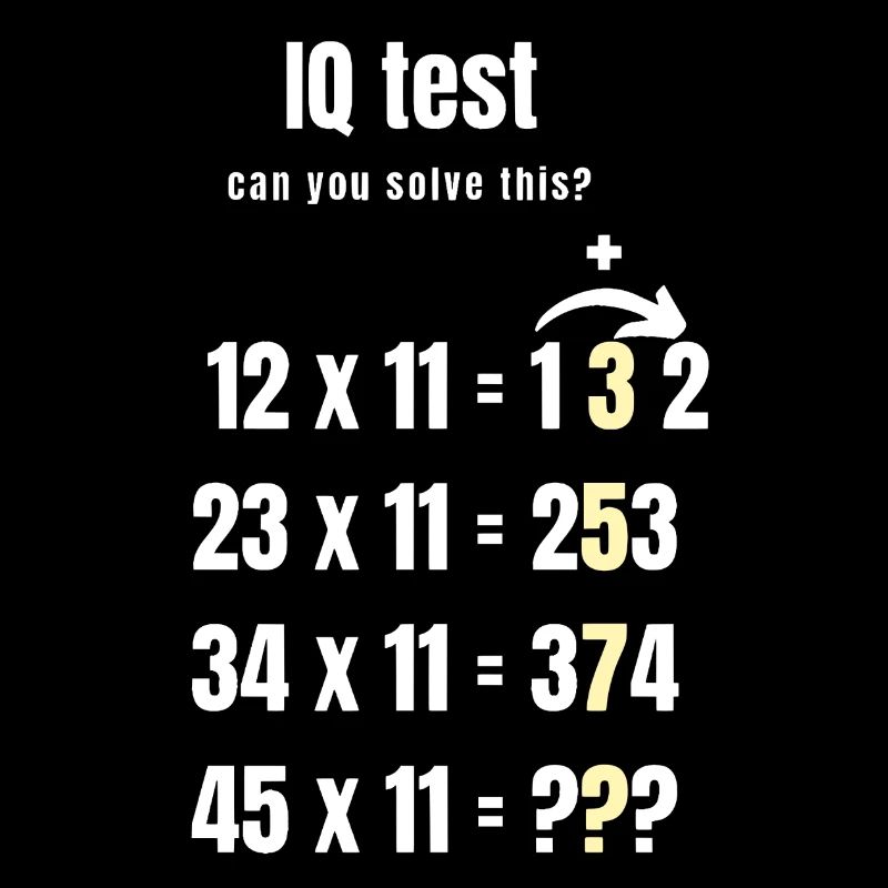 IQ test- Mathematik