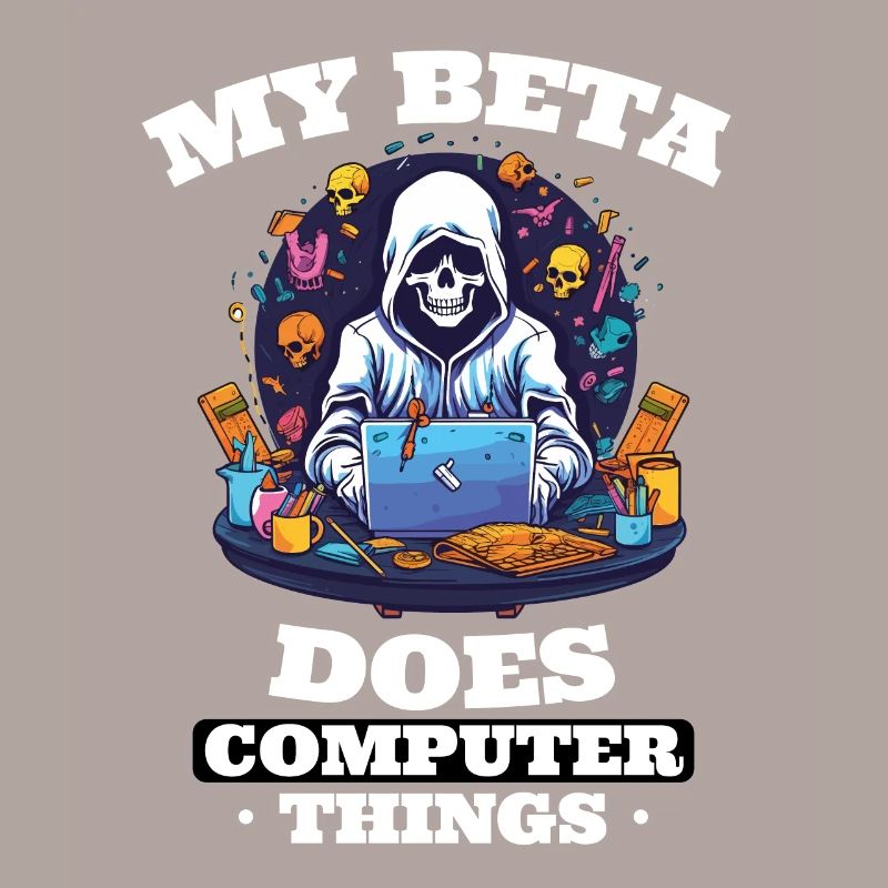 Mein Beta macht Computerdinge Programmierer