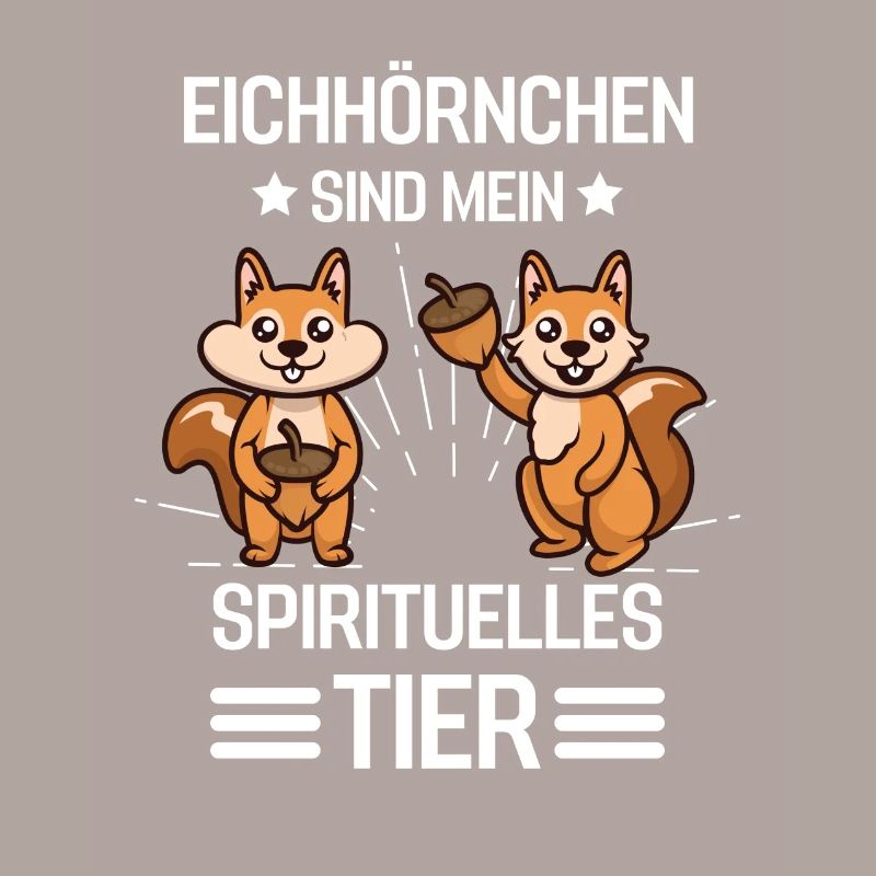 Waldbewohner Geschenk Lustiges Eichhörnchen