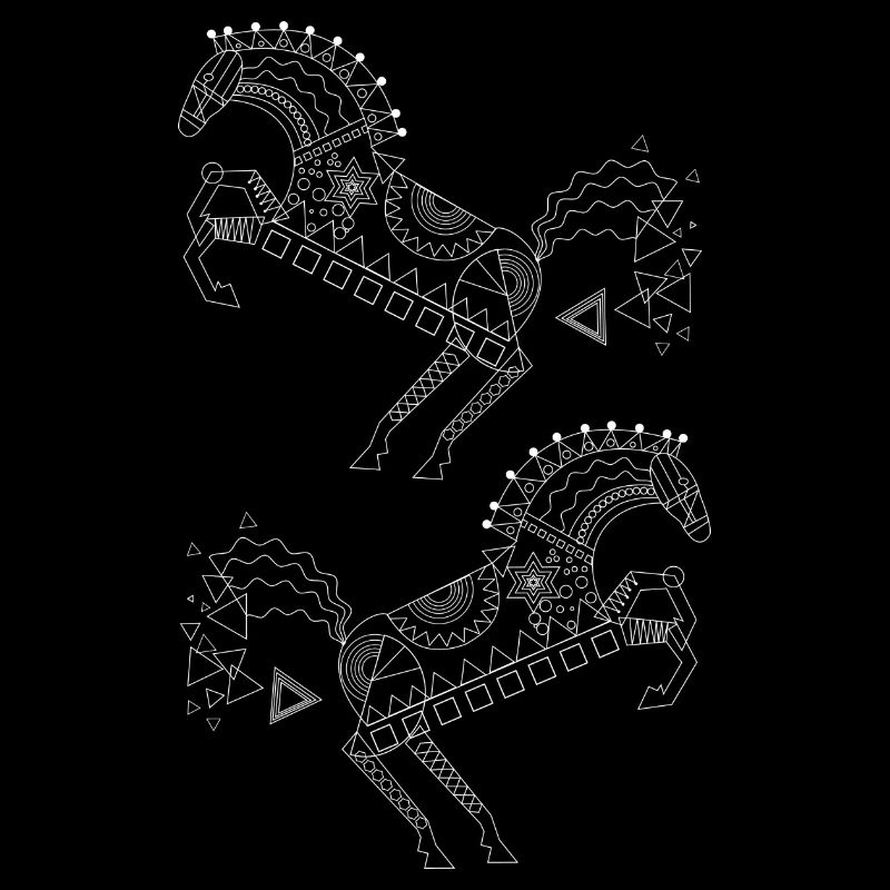 Cheval/géométrique