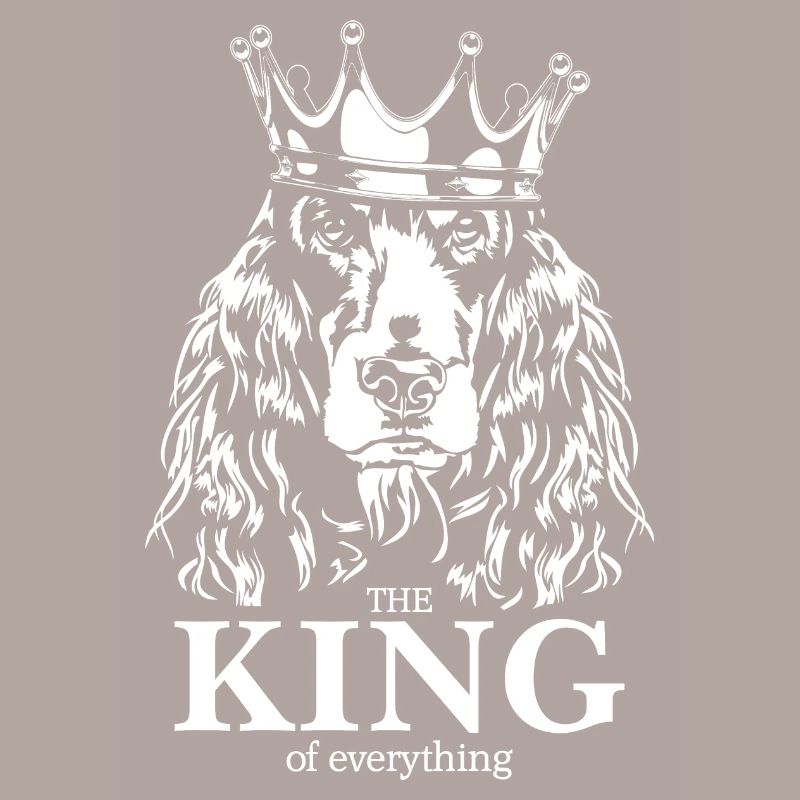COCKER SPANIEL King Hundespruch Hunde Wilsigns