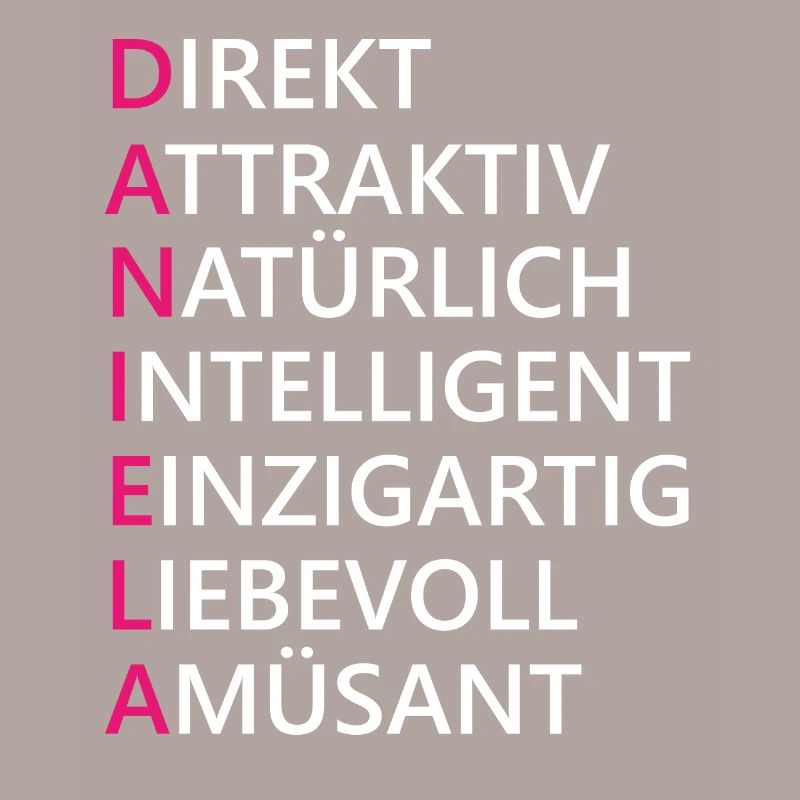 Daniela Name Geschenk