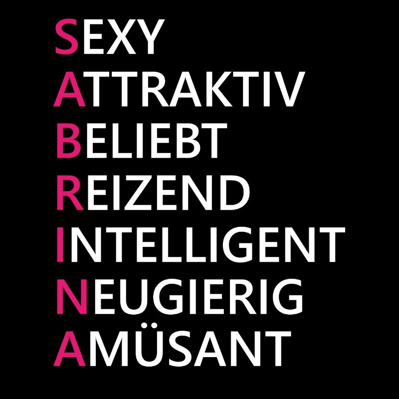 Sabrina Name Geschenk
