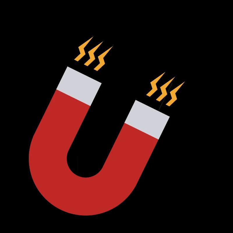 Symbole d’icône d’aimant