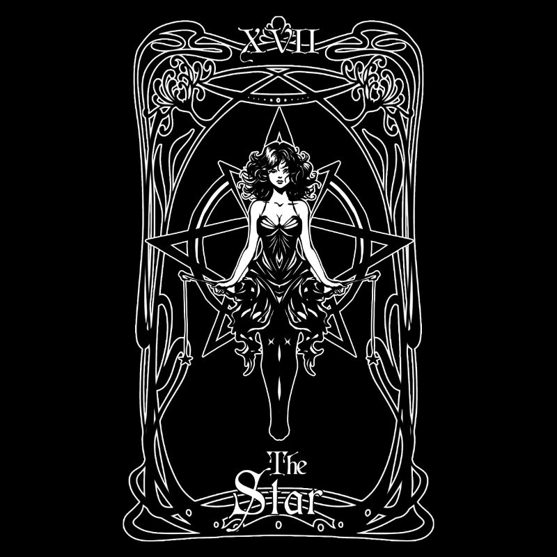 Die Stern-Tarot-Karte