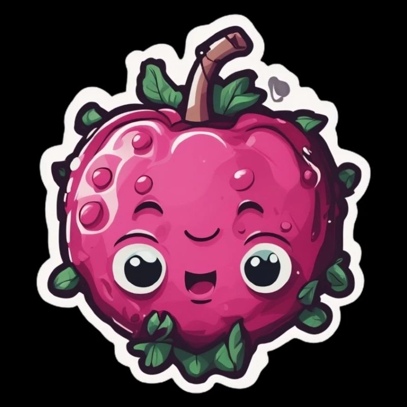 Pomme rouge douce