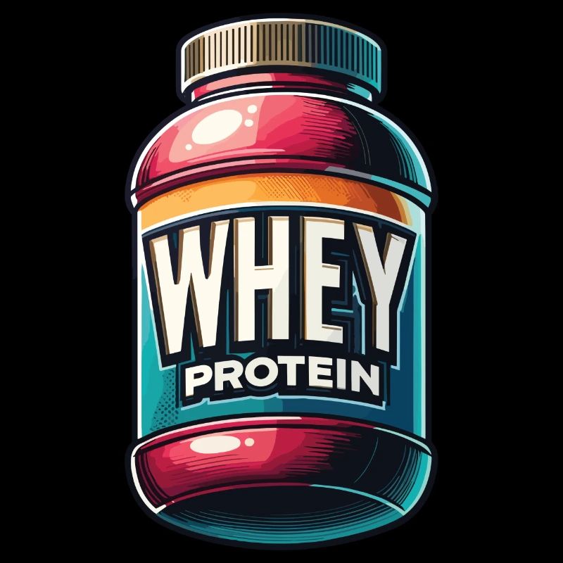 Molkenprotein-Muskel