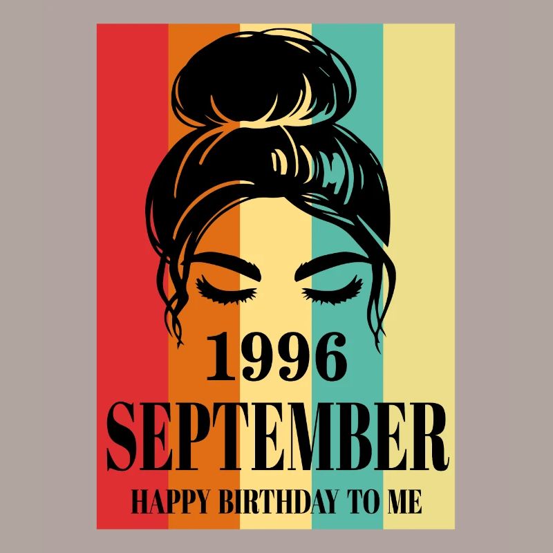 Septembre 1996 Joyeux anniversaire à moi