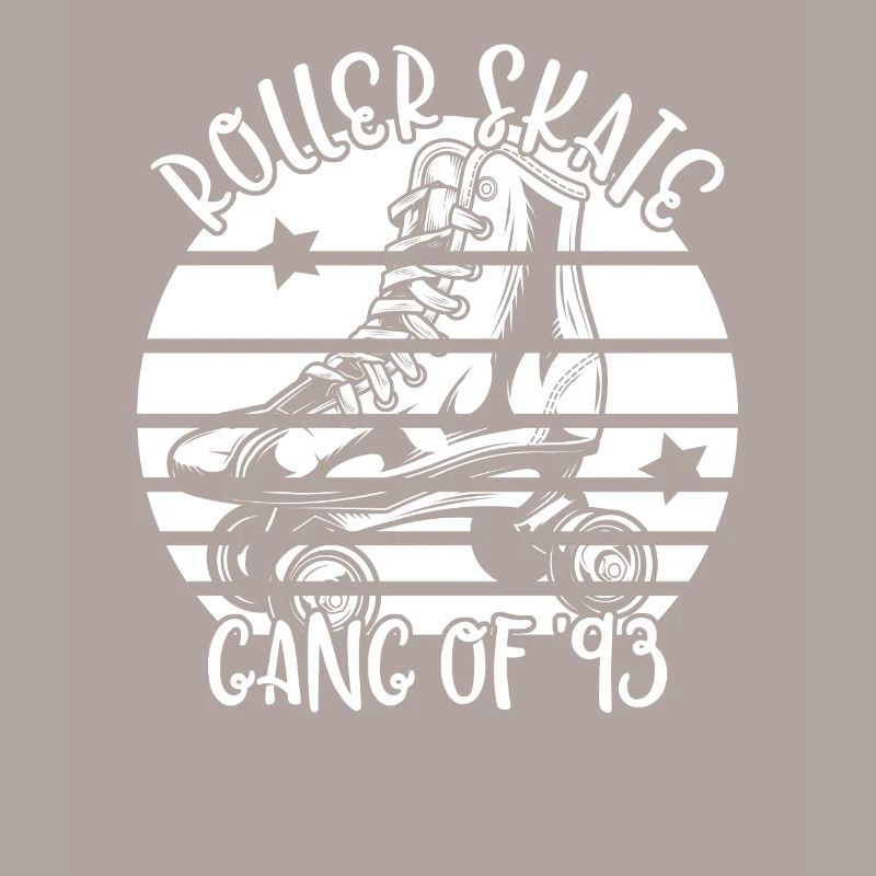 Rollschuhfahrer Rollerskates Rollschuh Gang 1993