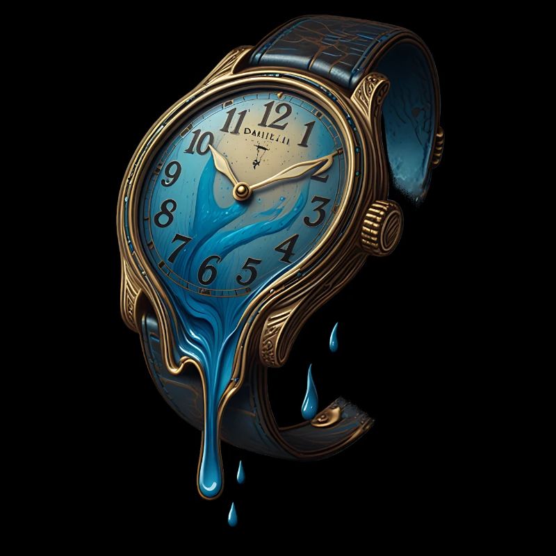 Dripping Clock – Time in the Flow Design